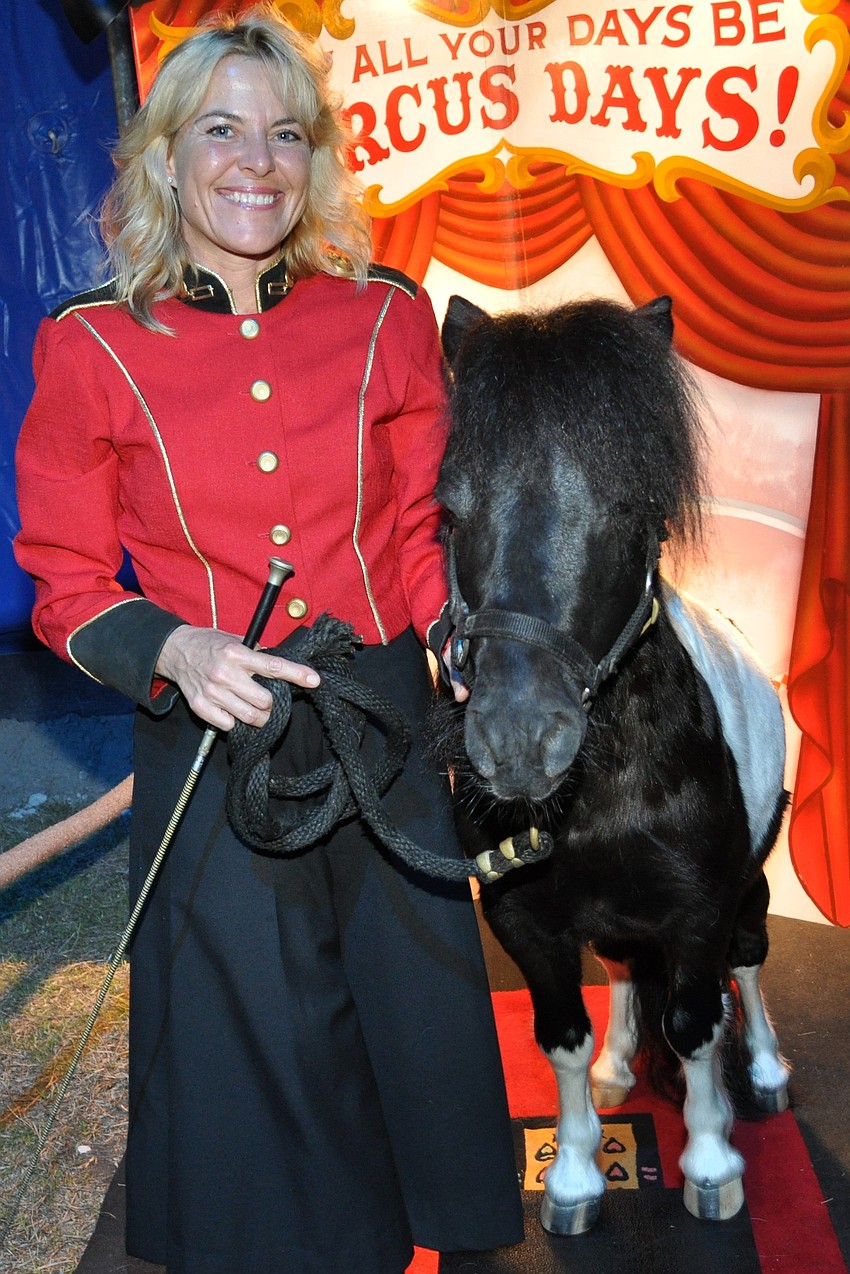 Caroline Williams and Latcho, which means 'handsome