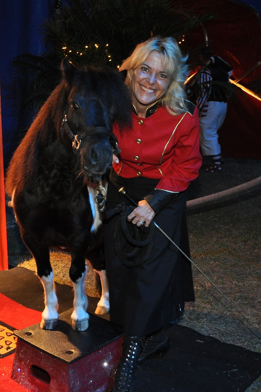 Caroline Williams and Latcho, which means 'handsome