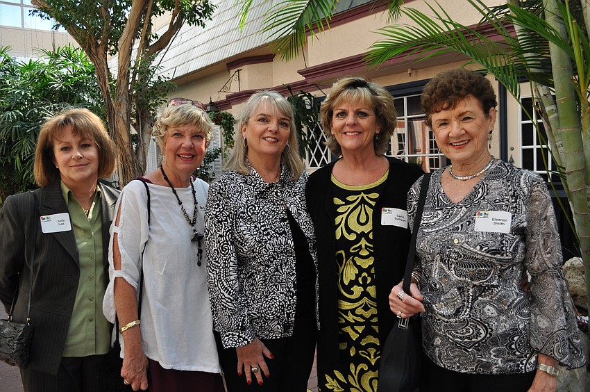 Judy Lee, Kathie Hayes, Nancy Raymond, Carla Sullivan and Eleanor Smith