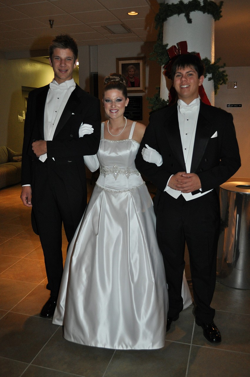 Hunter Leeming, Christin Pacifico and Cole McHargue