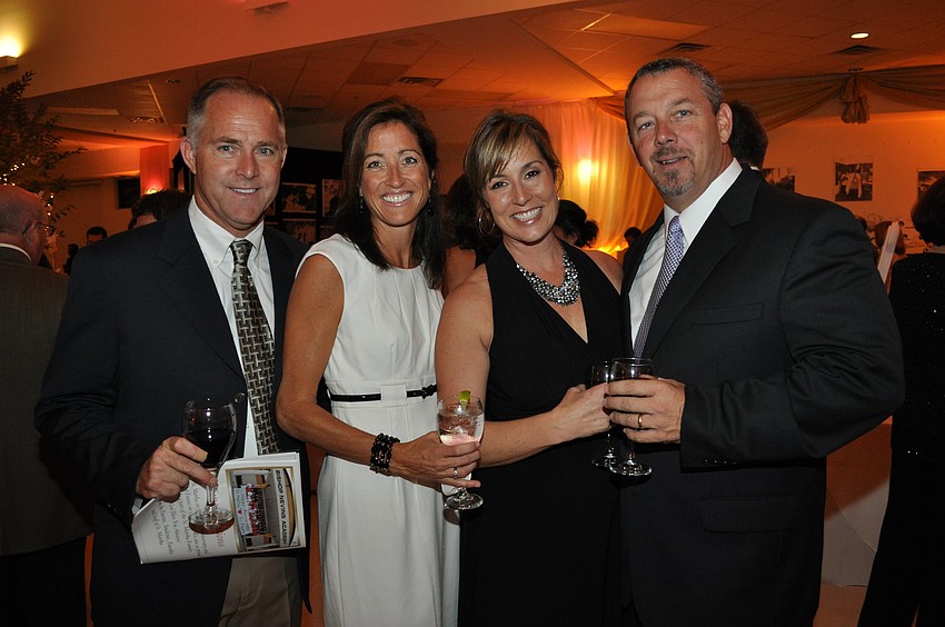 John and Jennifer Leibold with Tracey and Mike Robustelli