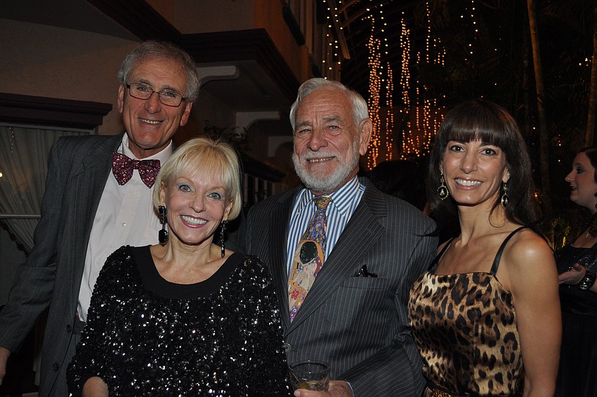 Harry Leopold, Elisabeth and Gil Waters and Victoria Leopold