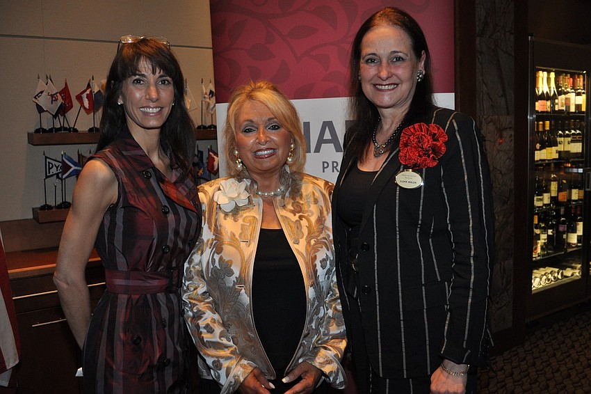 Fashion Week Co-chairs Victoria Leopold, Ida Zito and Flora Major