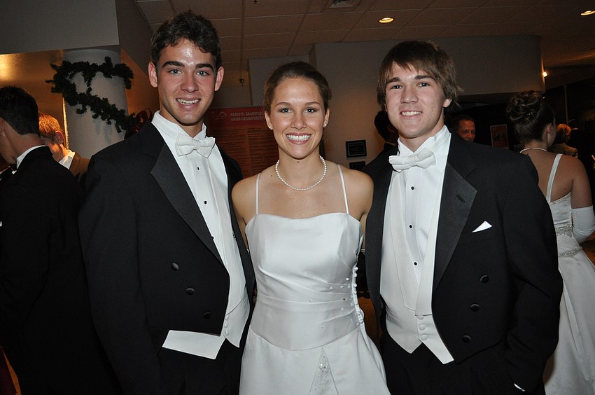 Tyler Leppek, Caroline Rawe and Chris Scott