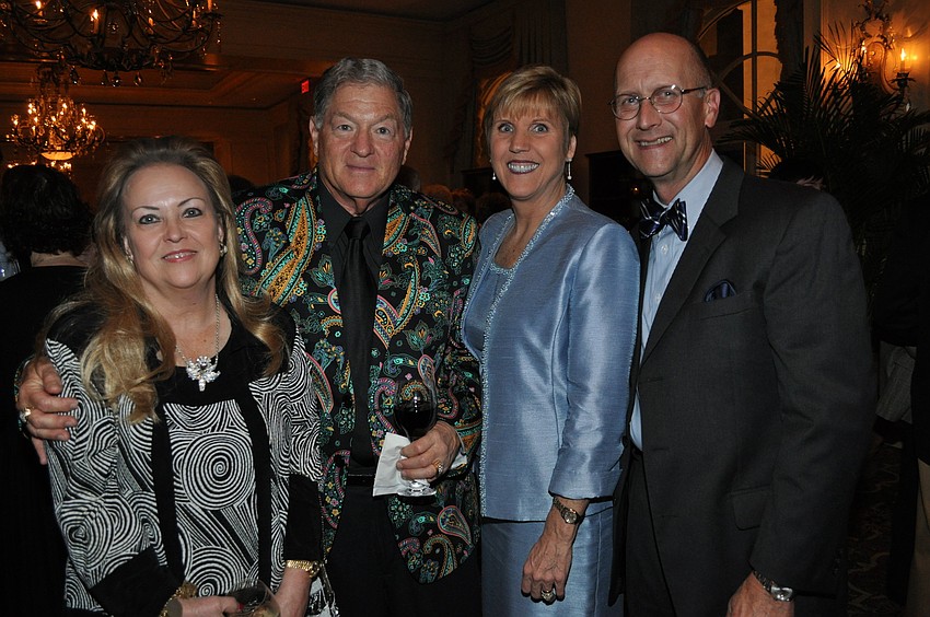 India and Bruce Lesser with Margaret and Matt Callihan