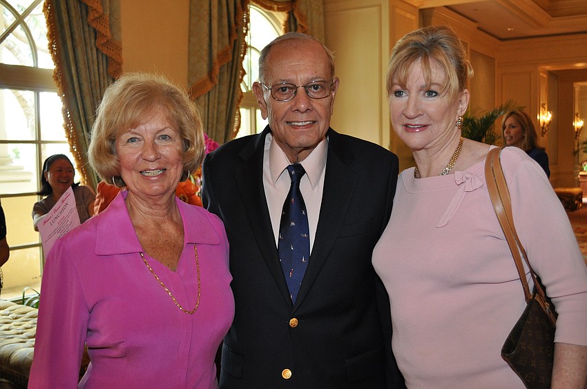 Jackie and Bob Lewis with Bridget Spiess