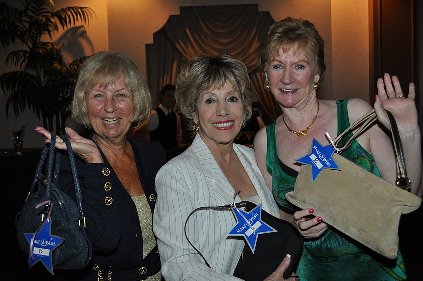 Jackie Lewis, Lee Peterson and Bridget Spiess at     Make-A-Wish Foundation of Central and Northern Florida, Sarasota Region's 