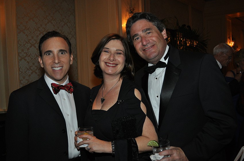 Brian Lipton with Marty and Rabbi Jonathan Katz