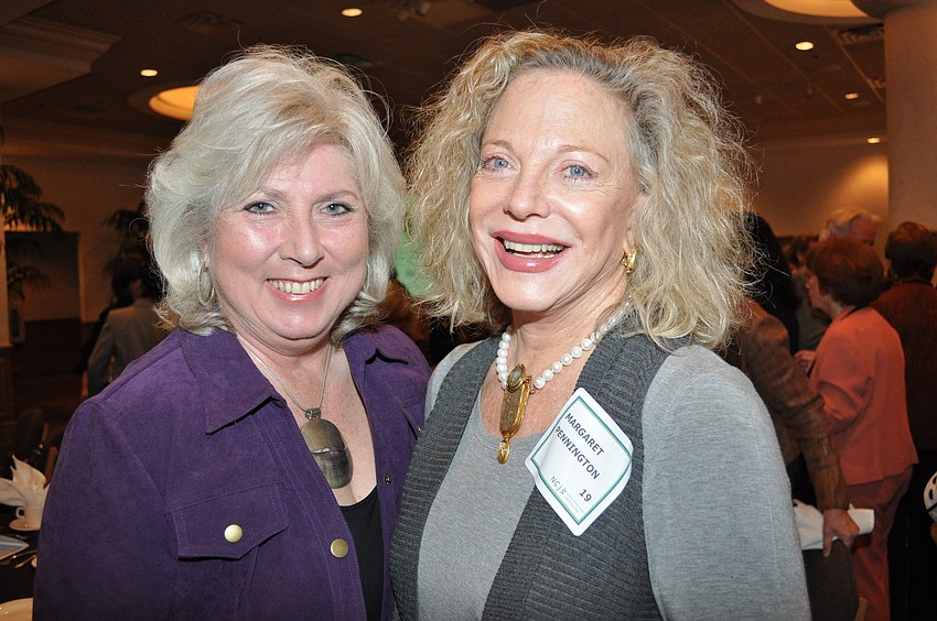 Caren Lobo and Margaret Pennington