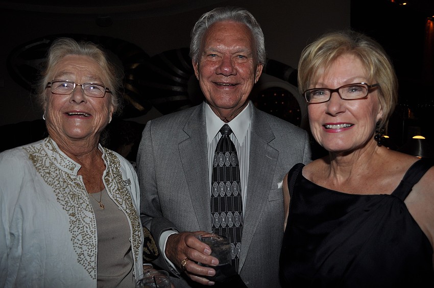 Mary Lou Loughlin, Bob Ploussard and Janet Huelster