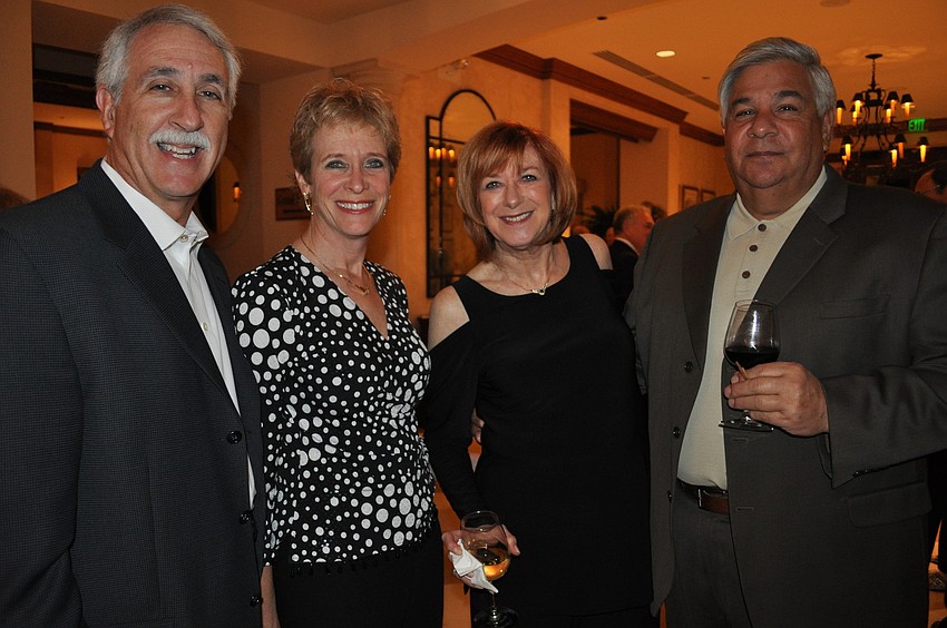 Ronni and Marcy Loundy with Margie and Bernie Barrie