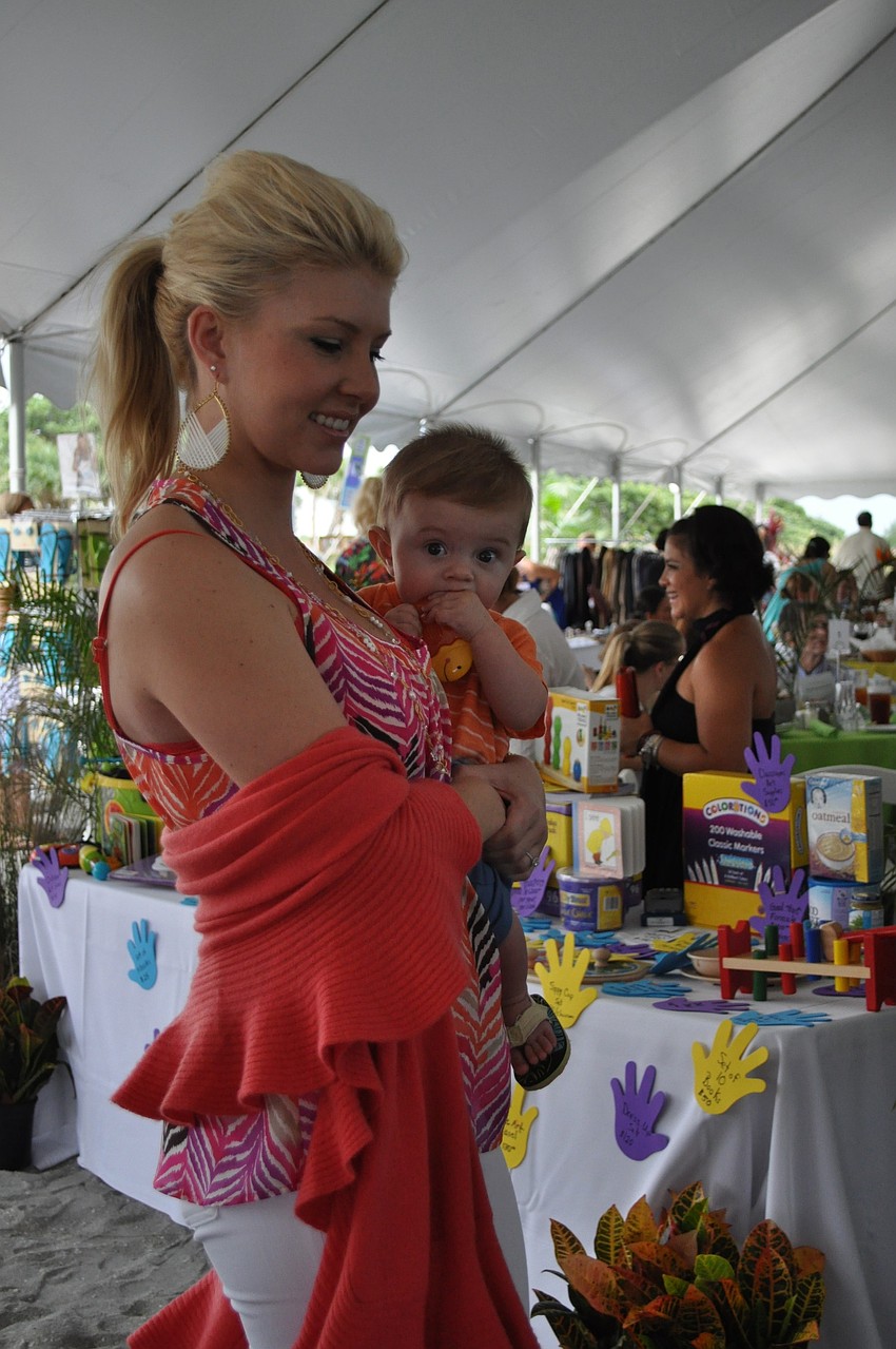 Allison Macrae with son, Jackson