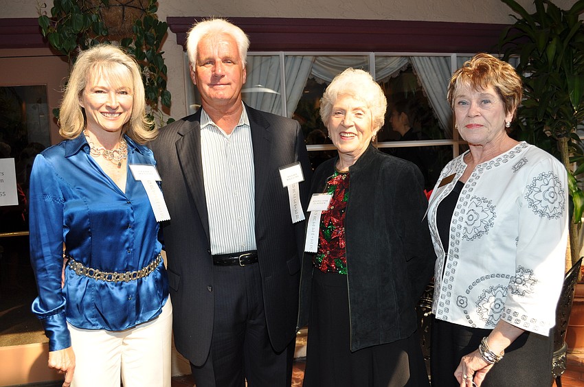 Frankie and Shawn Maguire, Georgiana Claeson and Pat Barron