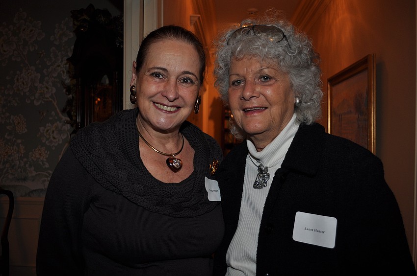 Flora Majors and Janet Hunter