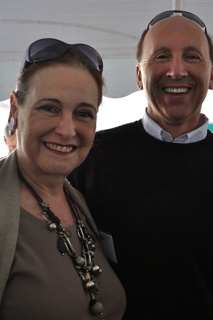 Flora Major and Mark Pritchett