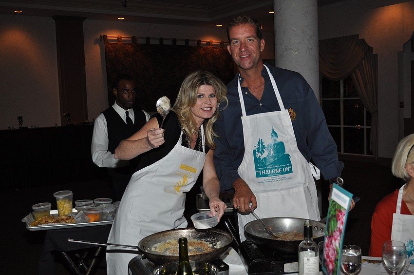 Kim Mancini and John Chapman