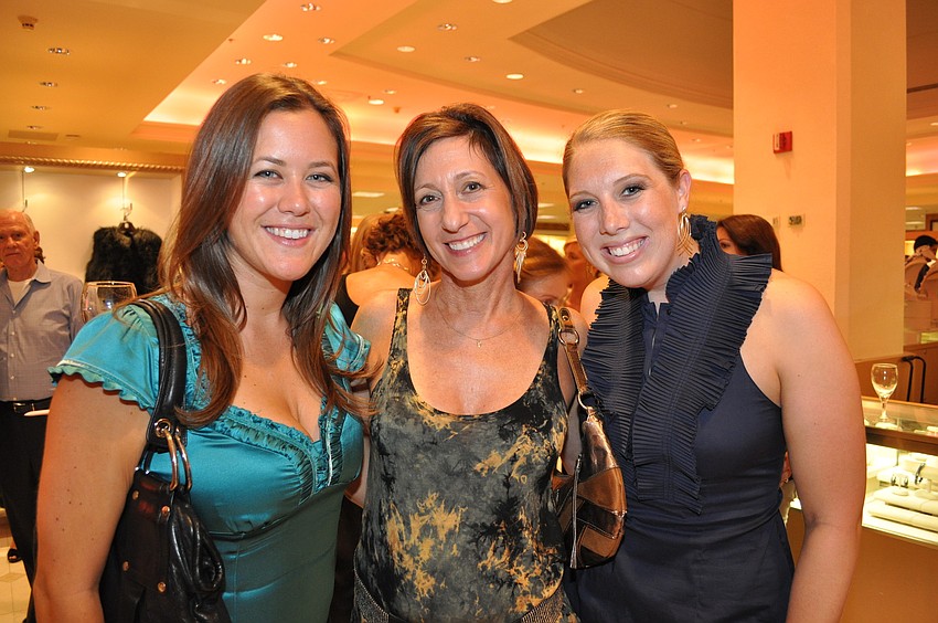 Mercedes Mann, Phyllis Kessler and Tracy Helbing