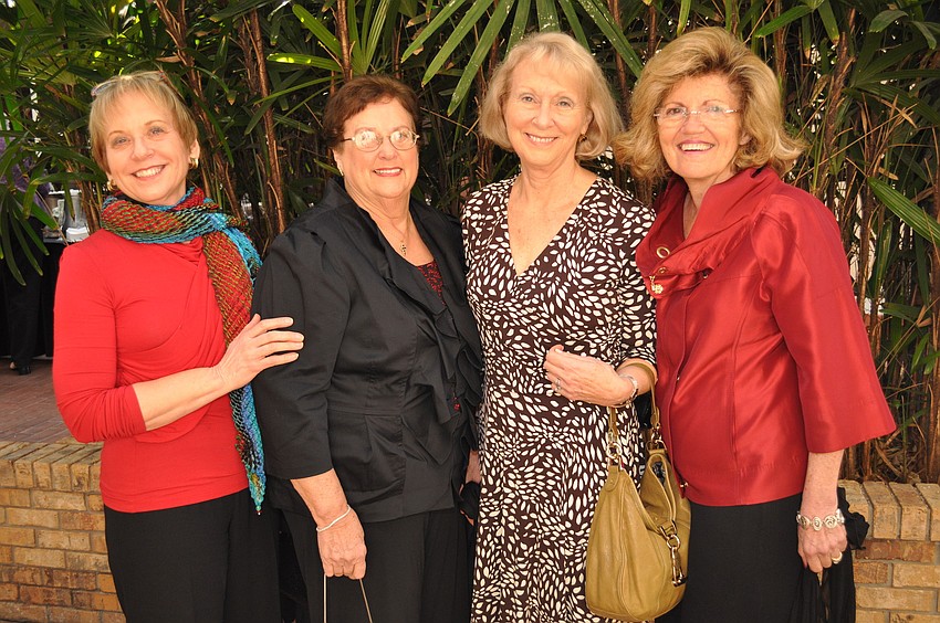 Sara Mark, Marge Lesnick, Jan Cossa and Merle Chorba