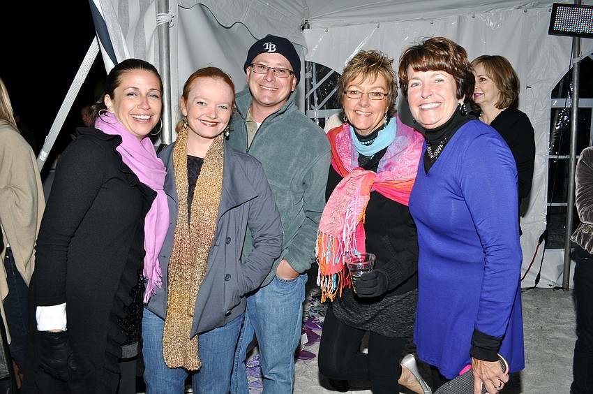 Kay Mathers, Susie and Larry Bowie, Judi Bell and Sue Seiter