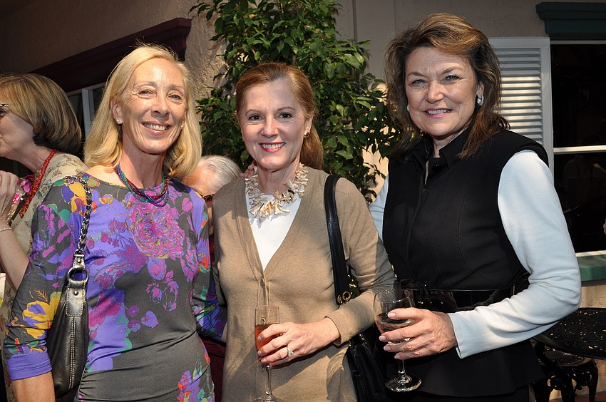 Ginny McCloskey, Carol Forrester and Belinda Coffrin