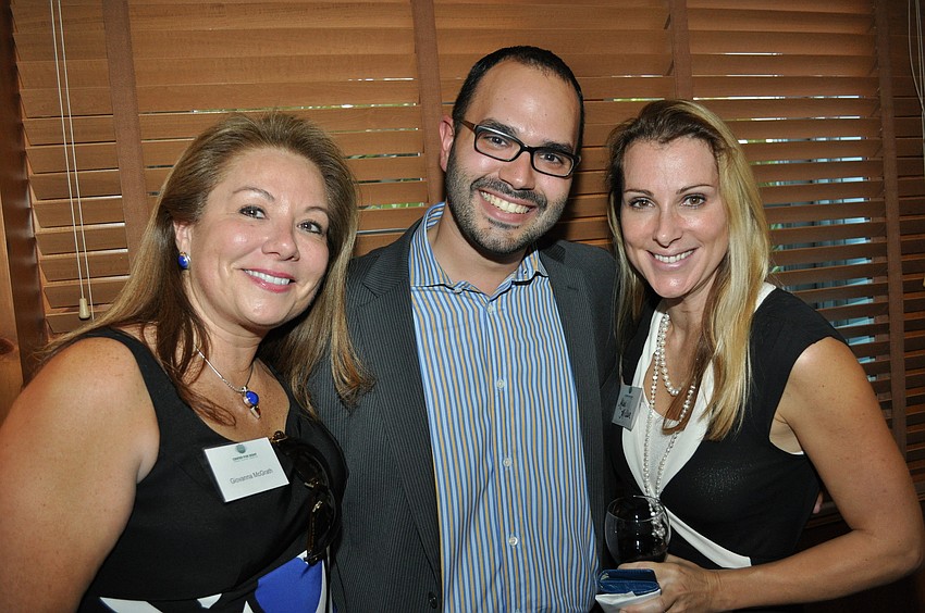 Giovanna McGrath, Roger Capote and Alex Miller