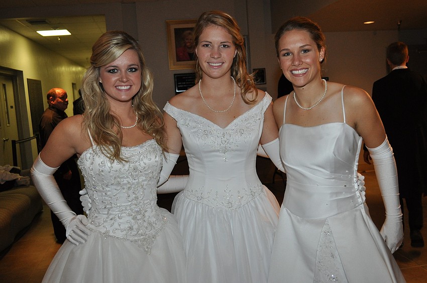 Christine Merrill, Eden Veldkamp and Caroline Rawe