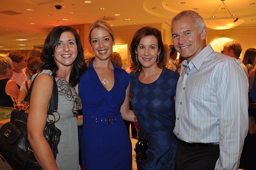 Laura Merritt, Kristy Cail and Gray and Mike Swor