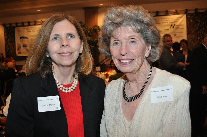 Jackie Miller and Alice Rau