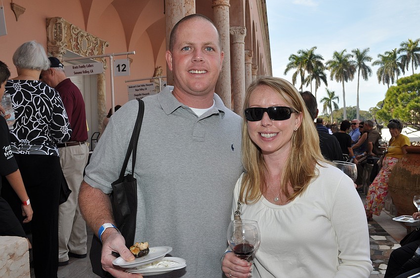 Brian Moffitt and Courtney Milligan