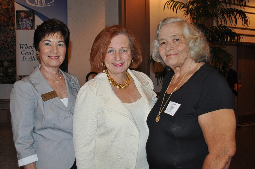 Marie Monsky, Carol Weisman and Roz Levy