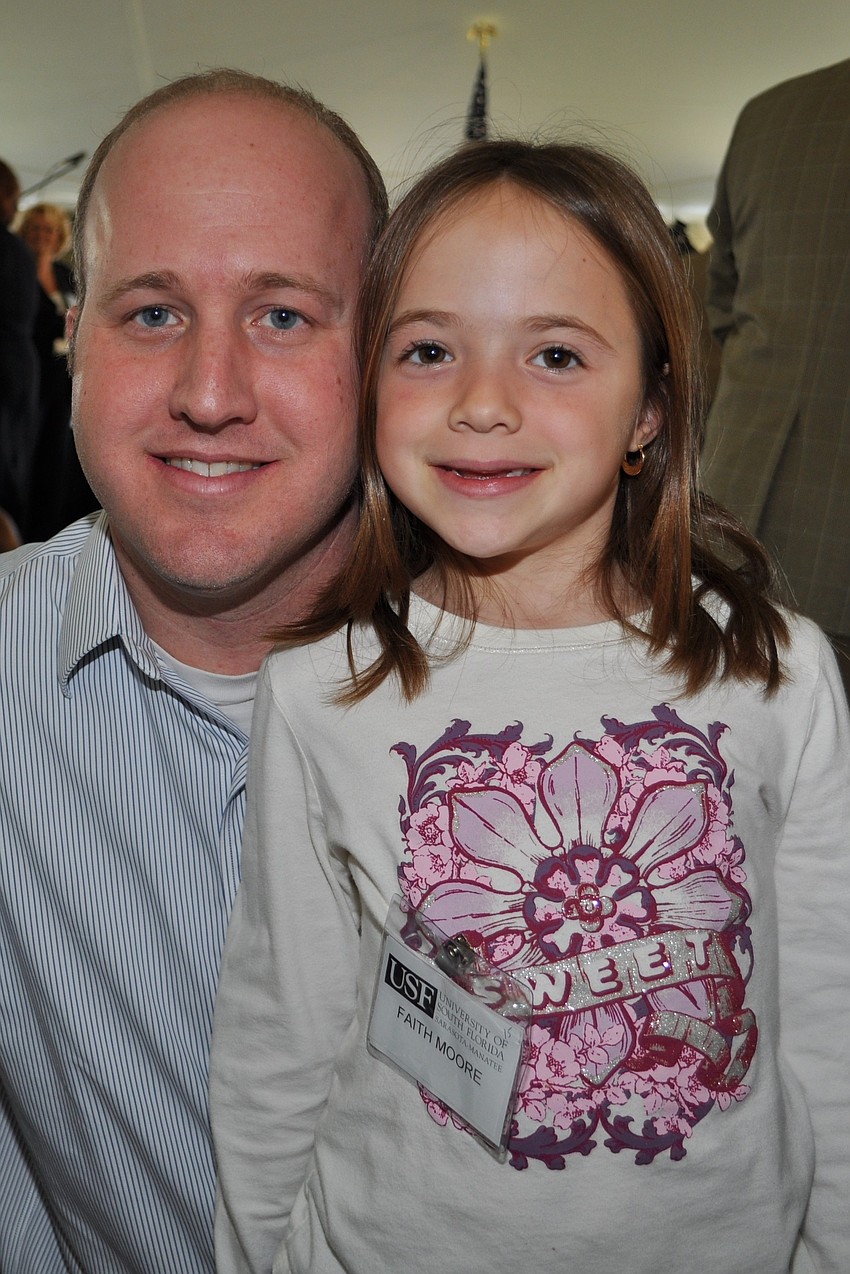 Fred Moore and Faith Moore, age 7 1/2