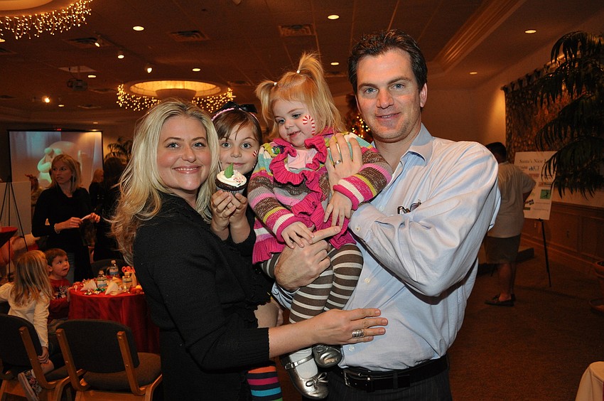 Sarah, Emme, Jules and Mike Morgan