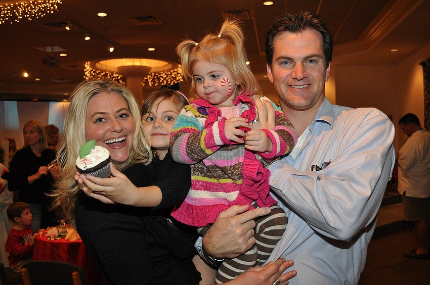 Sarah, Emme, Jules and Mike Morgan