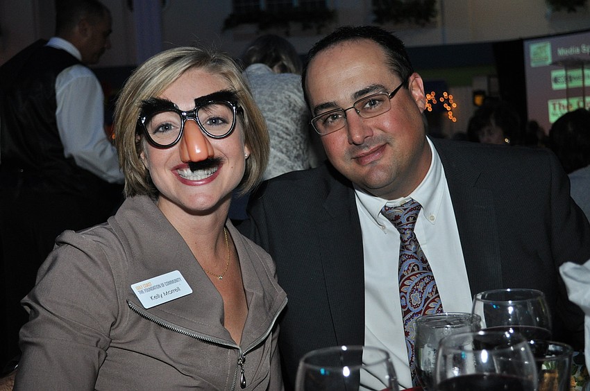 Kelly Morrell and Burt Romanoff