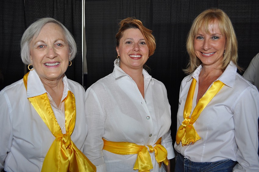 Nancy Morris, Michelle Caulkins and Deborah Beacham
