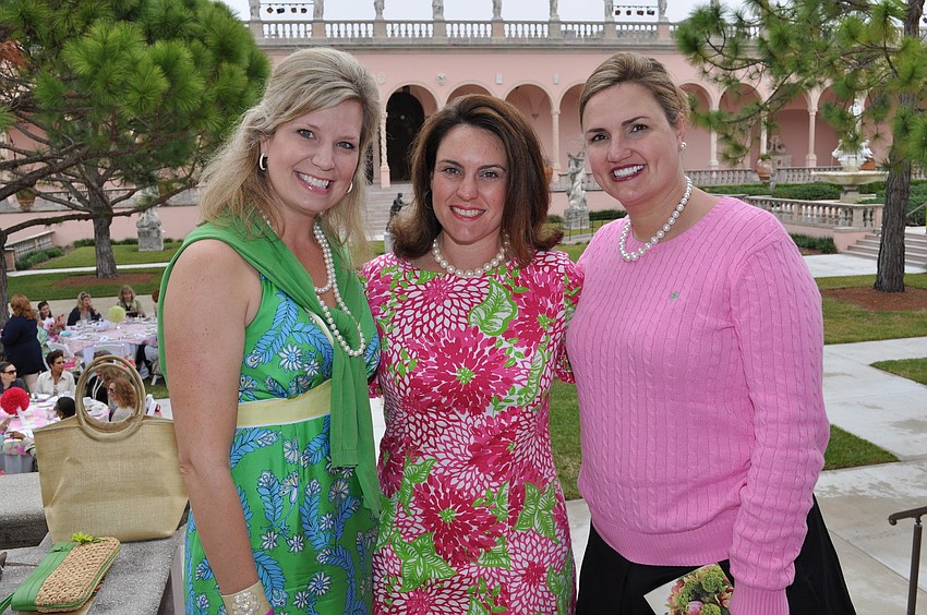 Amanda Morris, Lesley France and Rebecca Blitz