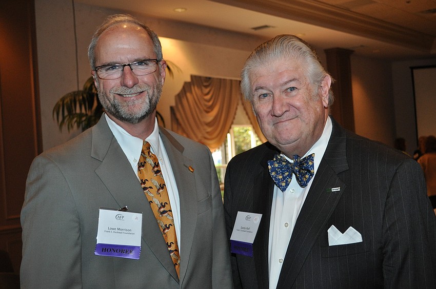 Honorees Lowe Morrison and Sandy Reif