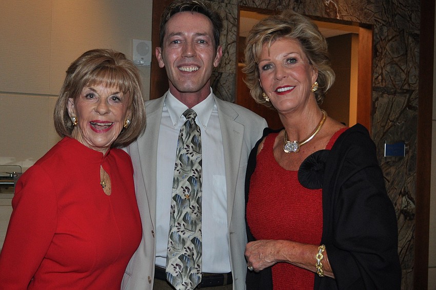 Gloria Moss, Jim Helmich, Sandra Rath