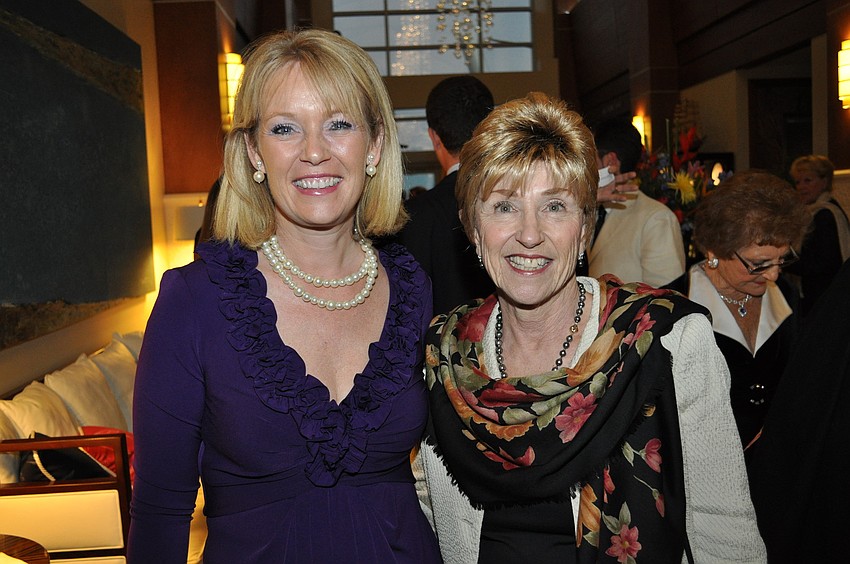 Nathalie Mould and Leslie Farrington