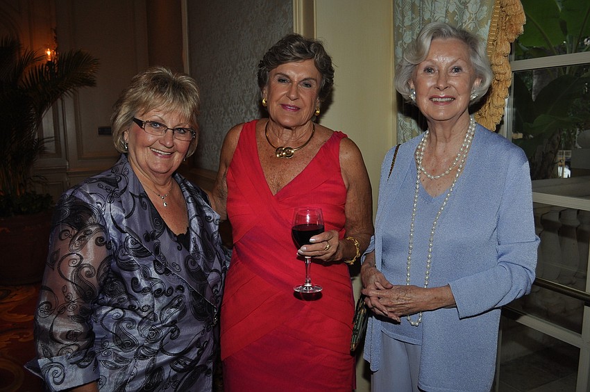 Joyce Naegele, Kathy Lauder and Joan Kindred