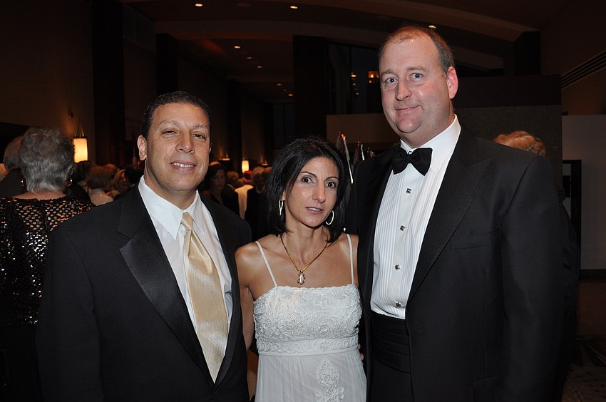 Joe and Barbara Najmy with Drayton Saunders