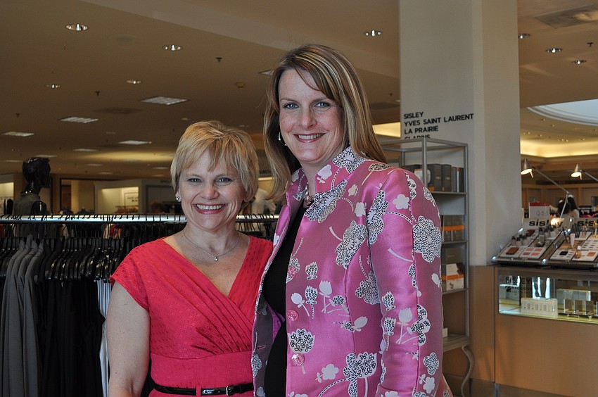 Chairwoman Susan Wilcox and Alyssa Nohren