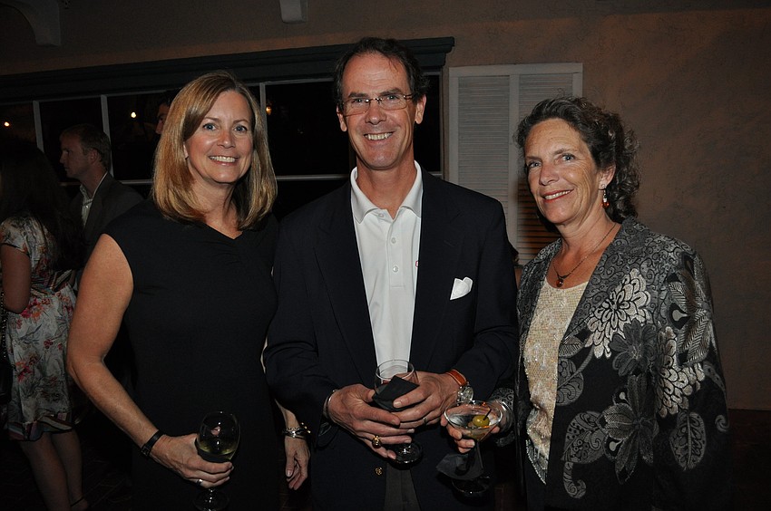 Jane Norton, Terry McGannon and Rita Rust