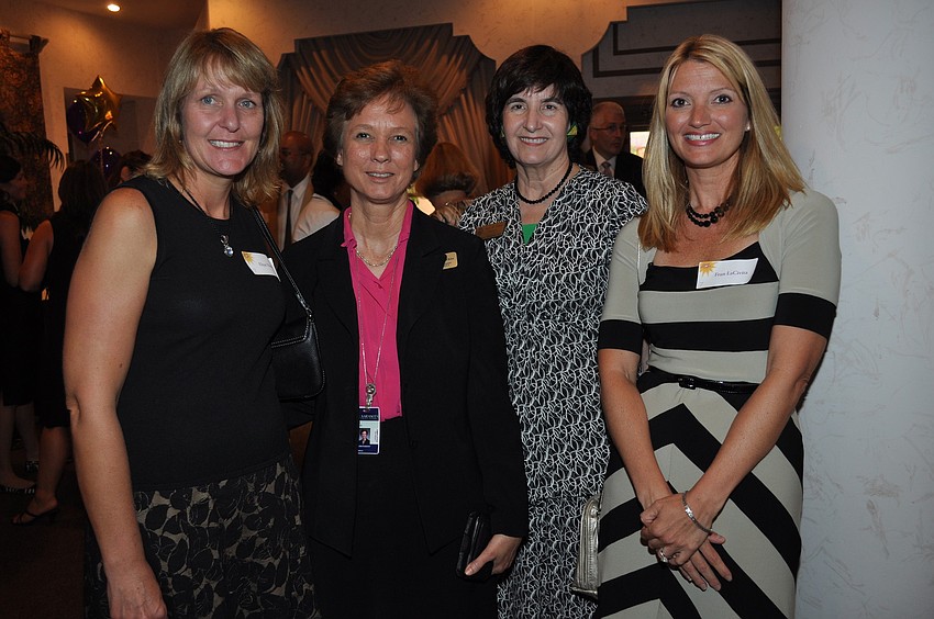 Elyse Nutter, Lori White, Joan Bower and Fran LaCivita