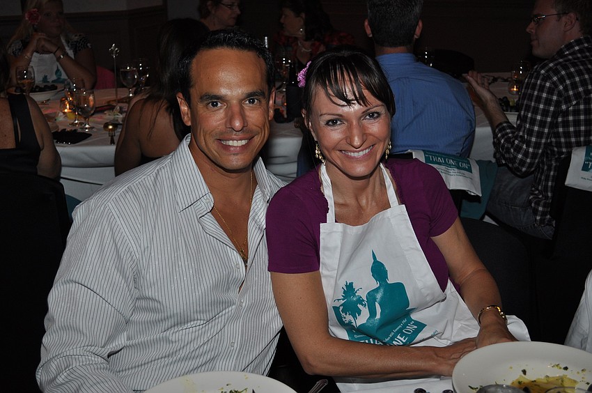 Carlos Olivardia and Dr. Anne Chauvet