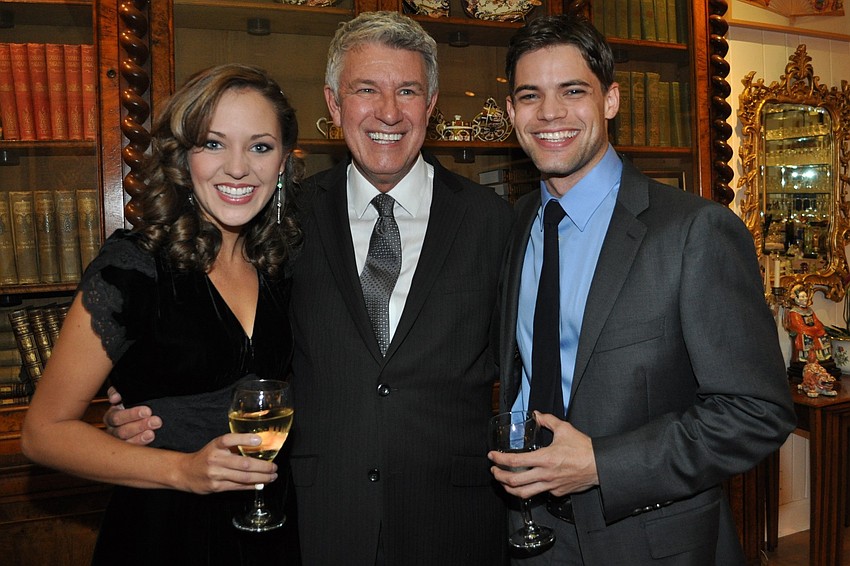 Laura Osnes (Bonnie), Michael Donald Edwards and Jeremy Jordan (Clyde)