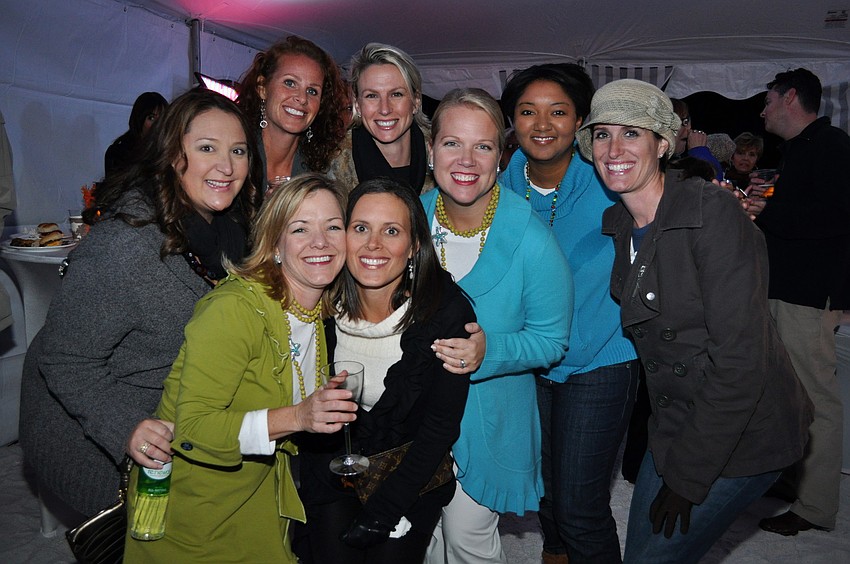 Caryn Patterson, Shana Zamikoff, Alicia Chalmers, Mnic Barth, Alisa Pettingell, Jamie Becker, Dawnyelle Singleton and Lydia Chapdelain