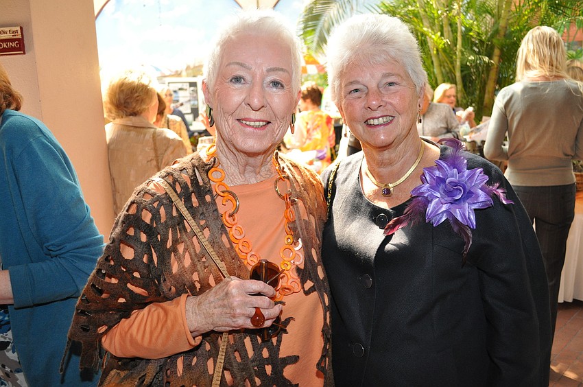 Valerie Perkins and Marilyn Royal