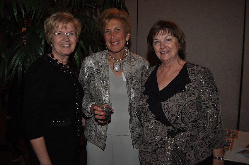 Marjorie Peter, Ronnie Bernard and Betty Taylor