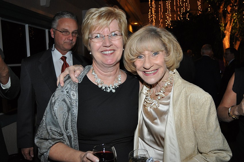 Marjorie Peter and Gloria Moss